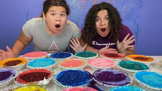 Making Super Fluffy Slime with Bowls