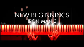 New Beginnings - Iron Man 3 (Piano) + SHEETS/SYNTHESIA