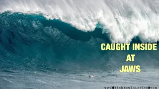 Crazy Caught Inside Story Out At Surf Break Jaws Also Safety Tips For Surfing Big Waves  #bigwaves