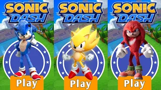 Movie Sonic 🆚 Classic Super Sonic 🆚 Movie Knuckles vs All Bosses Zazz Eggman All Characters Unlocked