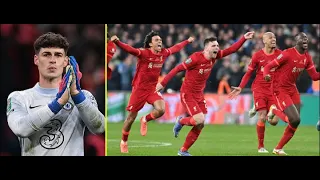 Liverpool vs Chelsea - Carabao Cup Final 2022 FULL PENALTY SHOOTOUT