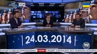 Кузьмук на 112 - ядерному вооружению Украины - нет, НАТО - нет - 24-03-2014