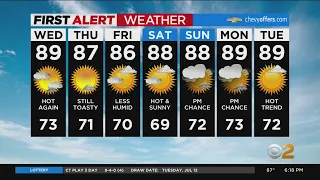 First Alert Weather: Tuesday 7/12 evening Red Alert weather headlines