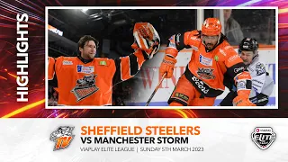 Sheffield Steelers v Manchester Storm - EIHL - 5th March 2023