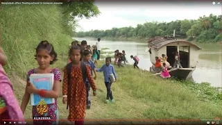 Bangladesh offers ‘floating schools’ in monsoon seasons