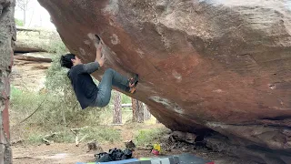 Albarracin Bouldering - Cosmos 8A/V11