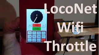 LocoNet Wifi Throttle (Video#7)