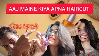 MAINE KIA APNA HAIRCUT 💇🏻‍♀️ || TRIPTI TRIPATHI || DAILY VLOG