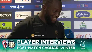 CAGLIARI 1-2 INTER | ROMELU LUKAKU + LAUTARO MARTINEZ + MILAN SKRINIAR INTERVIEWS [SUB ENG]