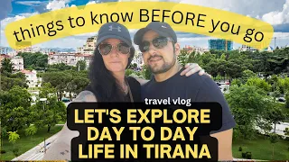 Visit TIRANA? WATCH THIS FIRST: PROS or CONS? YOU DECIDE. local Albania Travel Vlog l 2023 4k