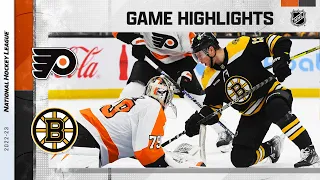 Flyers @ Bruins 11/17 | NHL Highlights 2022