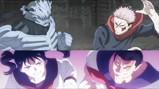 Itadori Yuji & Todo VS Mahito Full Fight 4K - Mahito Death | Jujutsu Kaisen Season 2 Episode 21