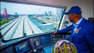 Sanwo-Olu inaugurates Blue Line Rail Infrastructure in Lagos