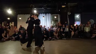 Milonga TANGO BARGE Paris - 03-03-2023 - Mariana Lopez Cattini & Camille Dantou  1 - Lomuto