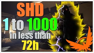The Division 2 – SHD 1 to 1000 in less than 72h – XP Rotation
