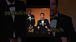 Ronaldo vs Henry/ who is the fastest? #football #soccer #shorts