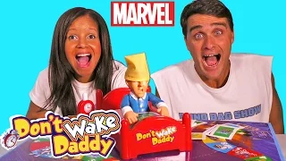 Don’t Wake Daddy Game + Disney Marvel Tsum Tsums ! || Blind Bag Show Ep68 || Konas2002