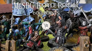 MESBG Battle Report | Isengard Vs Grey Company | 600 points