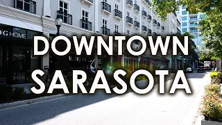 LIVING IN DOWNTOWN SARASOTA FLORIDA🌴/ A TOUR of downtown Sarasota and THINGS TO DO