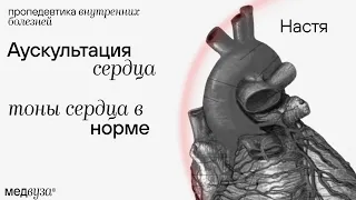 Аускультация сердца | Тоны сердца в норме | Пропедевтика внутренних болезней