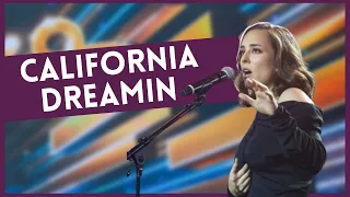 “California Dreamin”: Lara canta sucesso e impressiona Faustão