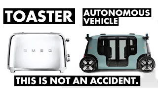 Why do Autonomous Cars Look Like Kitchen Appliances?