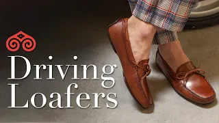 Driving loafers - watch them being made at the Carmina Shoemaker factory