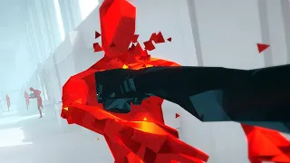 НАВАЛЯЛ СОБСТВЕННЫМИ РУКАМИ Володя впервые пробует VR на ПС4 в SUPERHOT PSVR СуперХОТ ВР PS4