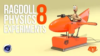 RagDoll Experiments 8 | Even more physics fun in Cinema 4D