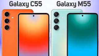 Samsung Galaxy C55 vs Samsung Galaxy M55