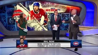 NHL Now:  Shea Weber`s return, where he slots into Canadiens lineup  Nov 27,  2018