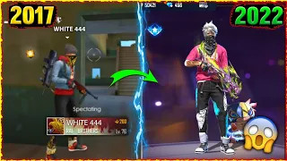 OLD WHITE 444 vs NEW WHITE 444⚡⚡ - GARENA FREE FIRE [Part 120]