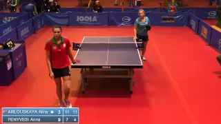 2014 Czech Open WS ARLOUSKAYA Alina BLR vs FENYVESI Anna SRB