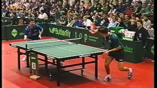 Tischtennis Bundesliga: Timo Boll vs Steffen Fetzner 1998