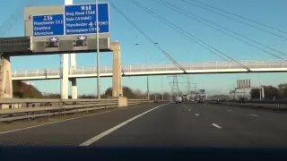 Manchester's M60 Orbital Motorway - Time Lapse