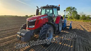 🔥Siewy Kukurydzy na GPS 💥🚨🌽Massey Ferguson 7615 & Monosem