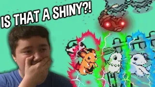 "IS THAT A SHINY?!" (POKEMON GOLD AND SILVER DEMO!)