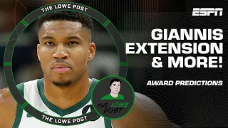 Giannis EXTENDED, NBA Award predictions, Harden drama & MORE 🔥 | The Lowe Post