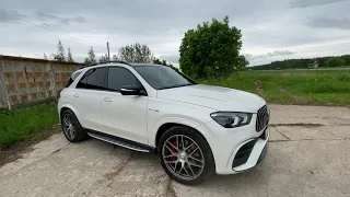 Mercedes GLE AMG 63S. Очень быстрый кроссовер.