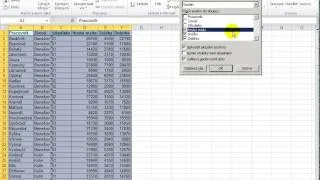 Excel - Databázové nástroje