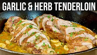 This Pork Tenderloin Recipe is SO EASY, FAST & DELICIOUS!