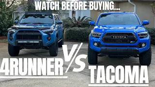 Should You Buy A Tacoma Or 4Runner? - Owners Opinion After 1 Year