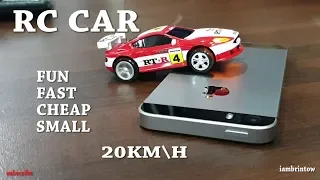 cheap small fast fun  Coke Can Mini RC Car