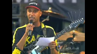 Audioslave - Tom Morello's Speech - Berlin, Germany - 07/02/2005