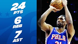 Joel Embiid SHINES IN HIS RETURN! 🔥| April 2, 2024