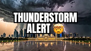 Mind-Blowing Weather Update: Abu Dhabi Thunderstorm