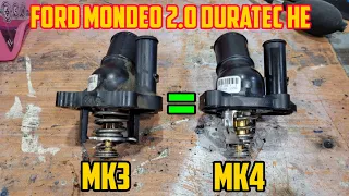 Wymiana termostatu Ford Mondeo  2.0 Duratec HE Mk3 Mk4