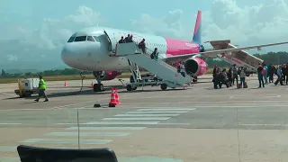 Plane Spotting At Tirana International Airport In Albania