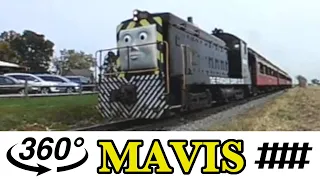 360° Mavis from Thomas & Friends Train VR Video at The Strasburg Spooktacular by Super Trains