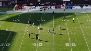 Browns K Cade York pregame 70-yard field goal